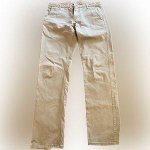 Dockers Khaki Chino 36x36 Slim Tapered Cotton Pants 🔥 👀 👖